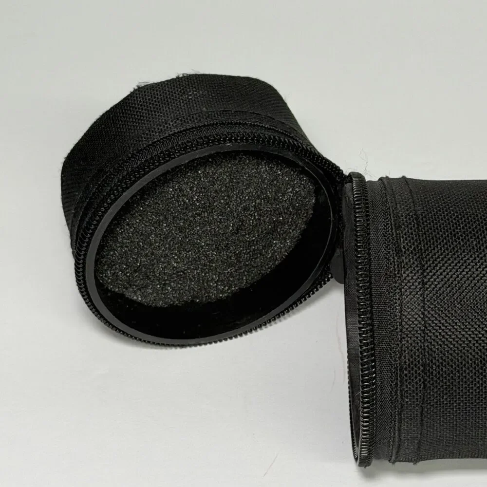 American Explorer Fly Fishing Rod Case Black Used Zipper Top Outdoors Exploring - Picture 5 of 12
